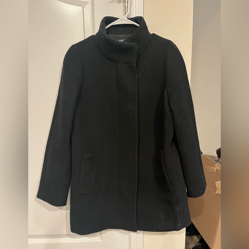 J Crew Elegant Black Women's Coat